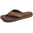 Chanclas Hombre tira ancha sport Marrón
