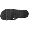Tongs Homme tige large sport Noir