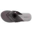 Tongs Homme tressées bicolores Grises