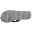 Tongs Homme tressées bicolores Grises