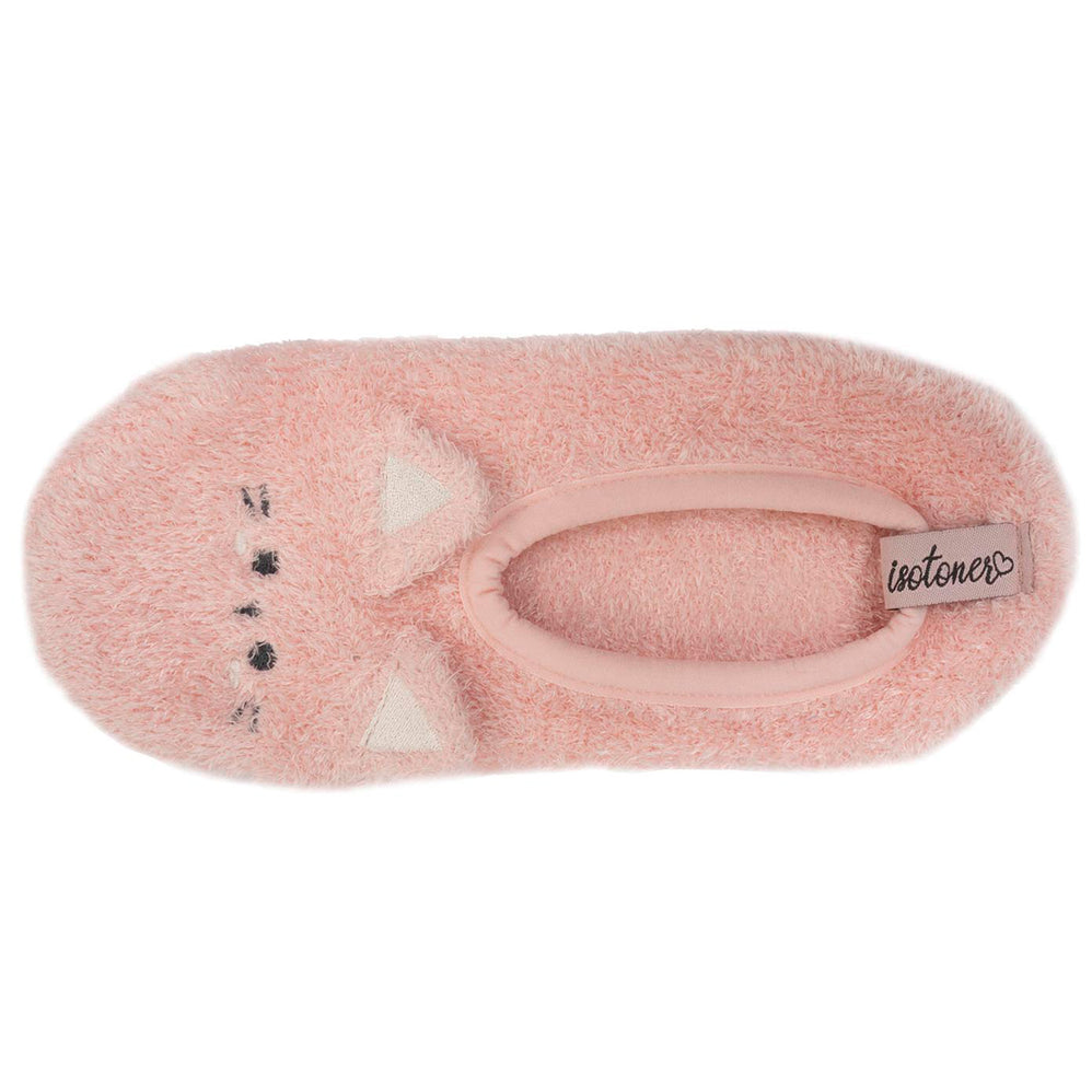 Calcetines Mujer 3D malla peluche Rosa - Isotoner