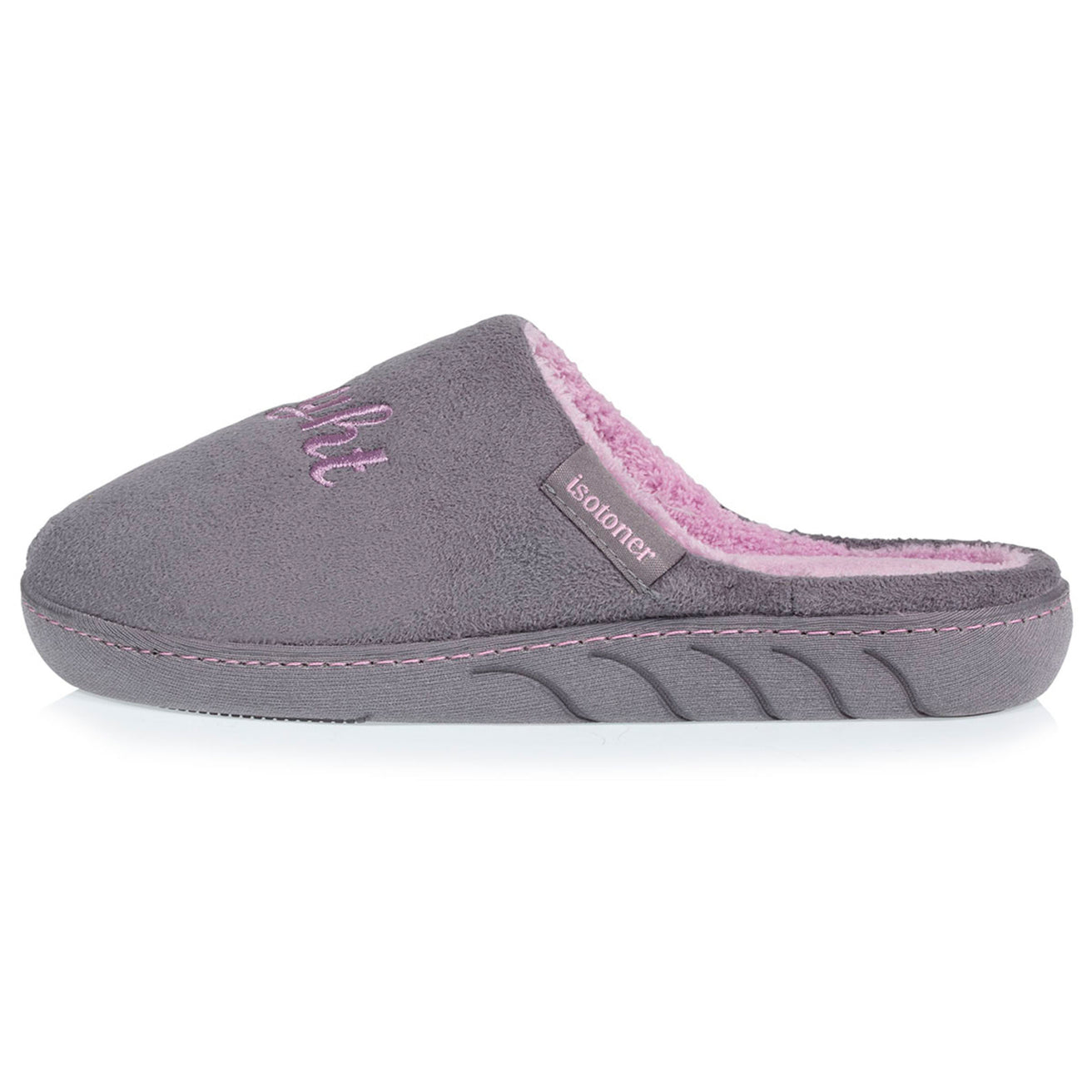 Chaussons mules Junior Gris/Rose