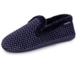 Zapatillas de casa Cerradas Mujer Lunares marino