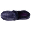 Zapatillas de casa Cerradas Mujer Lunares marino