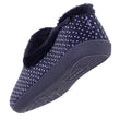 Zapatillas de casa Cerradas Mujer Lunares marino