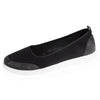 Ballerine femme slip-on noir lurex Isotoner