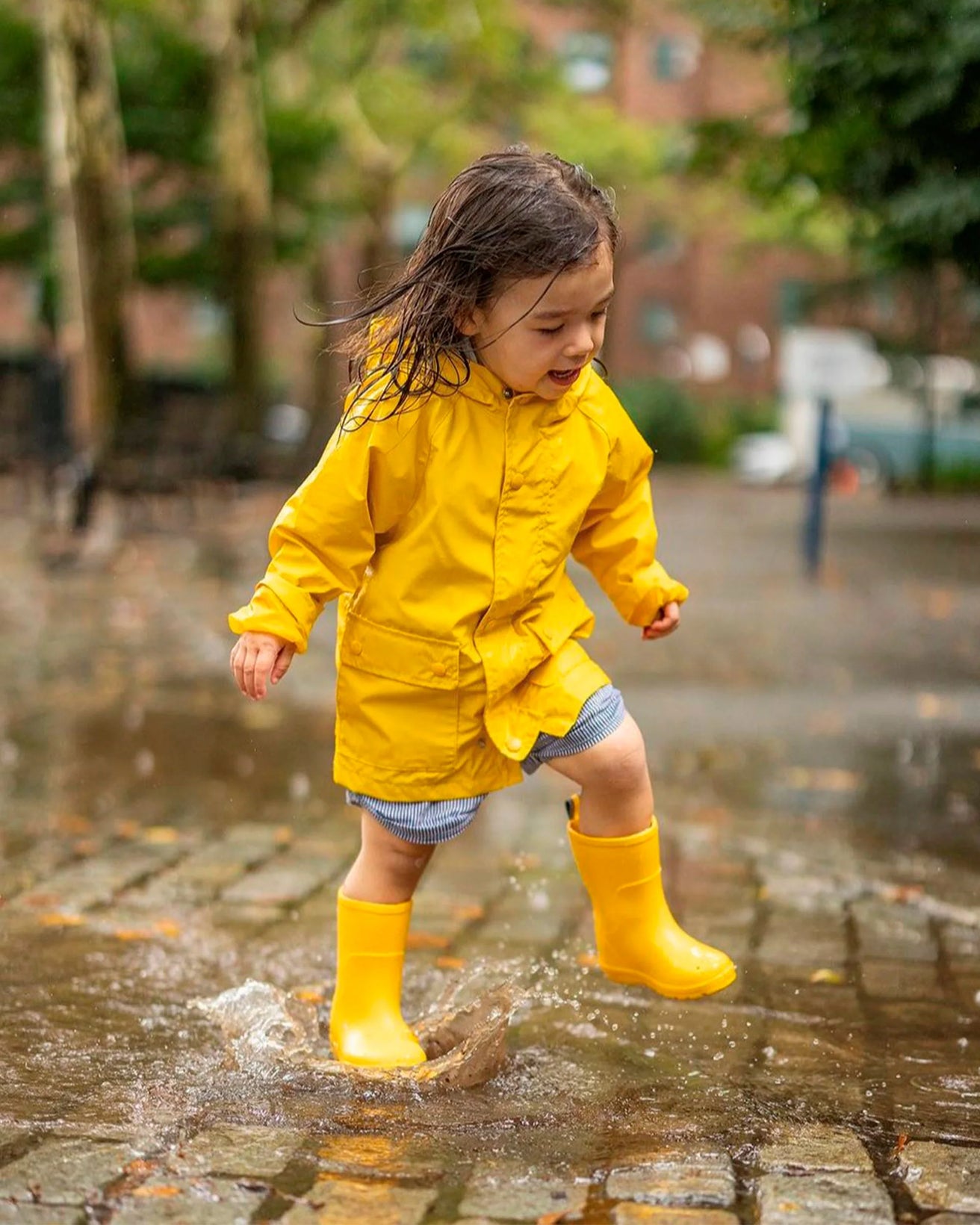Botas de agua Altas Niños 23-30 Amarillo