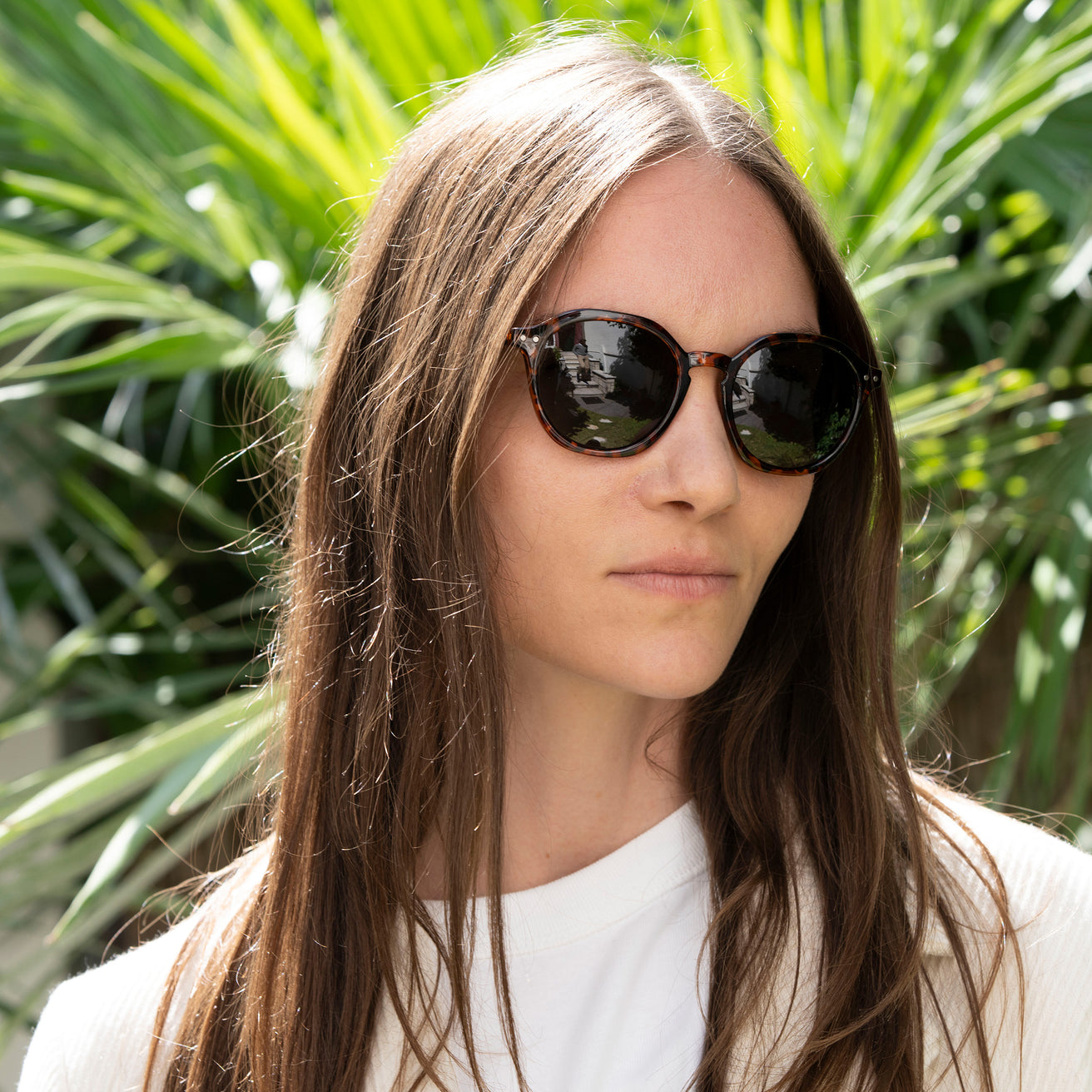 Lunettes de soleil Ecaille Hexagonal