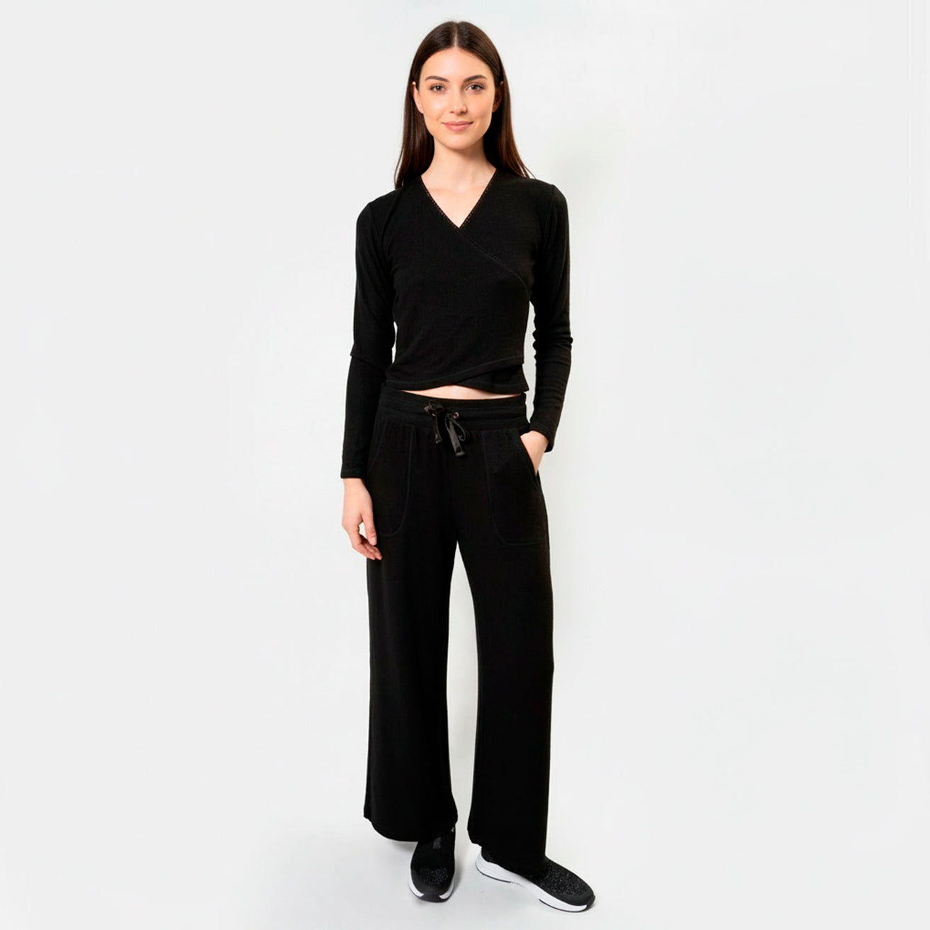 Pantalón largo Mujer Negro