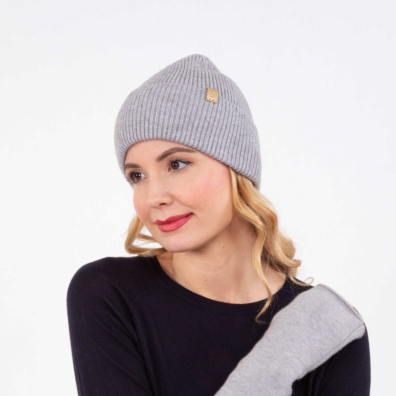 Gorro Mujer Soft Touch Gris