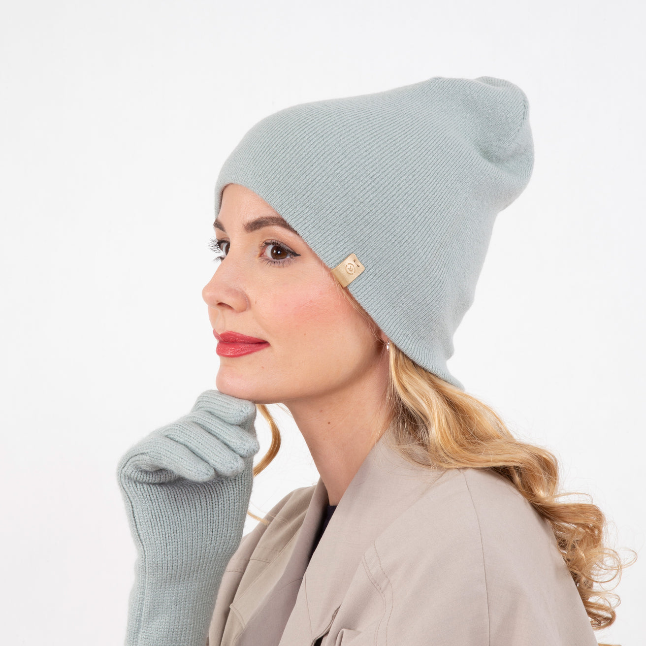 Gorro Mujer Soft Touch Salvia
