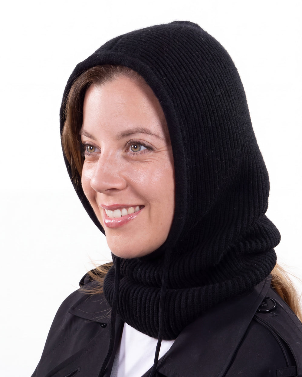 Cagoule Femme Ultra-Doux Noir - Isotoner