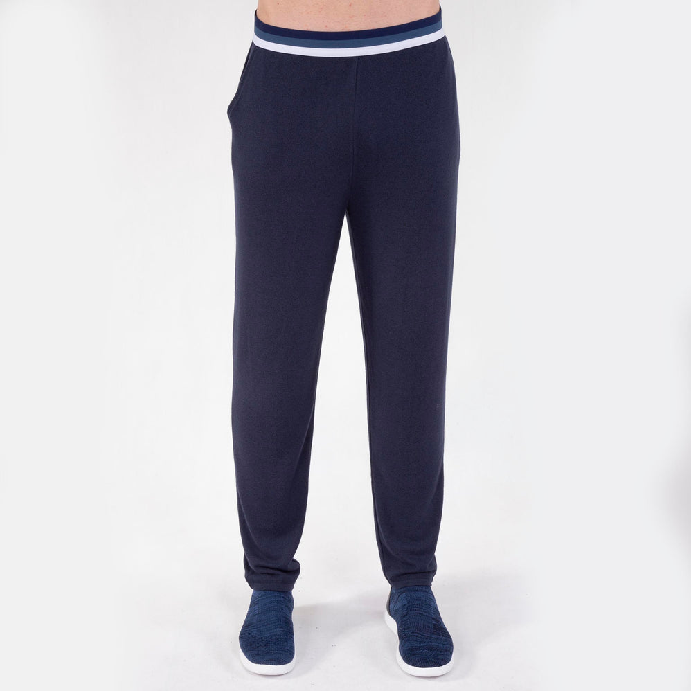 Pantalón elástico Hombre Azul marino - Isotoner
