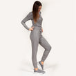 Pantalon jogger Femme Gris chiné