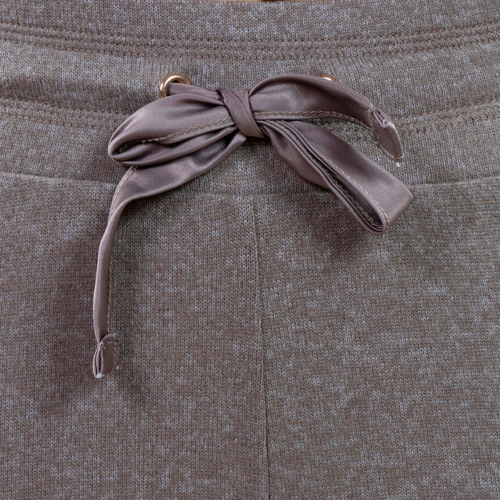 Pantalon jogger Femme Taupe chiné - Isotoner
