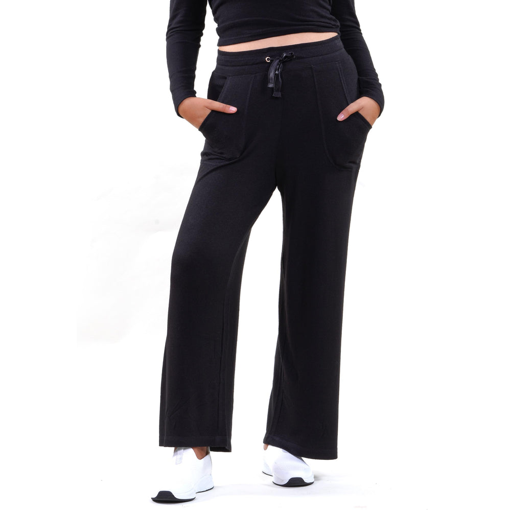 Pantalon large Femme Noir - Isotoner
