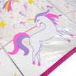 Paraguas Niños transparente PVC/Unicornio estrella