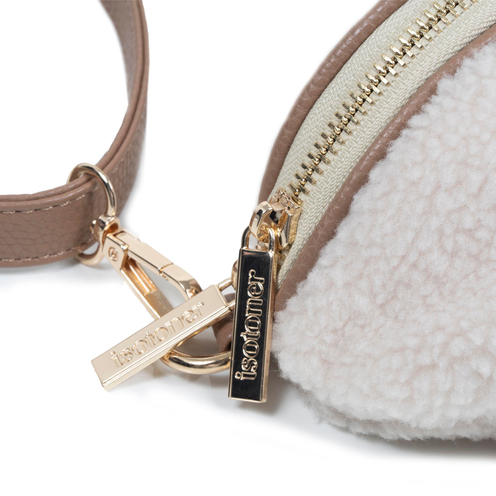 Riñonera Sherpa Mujer Beige - Isotoner
