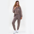 Sudadera con capucha Mujer Topo jaspeado