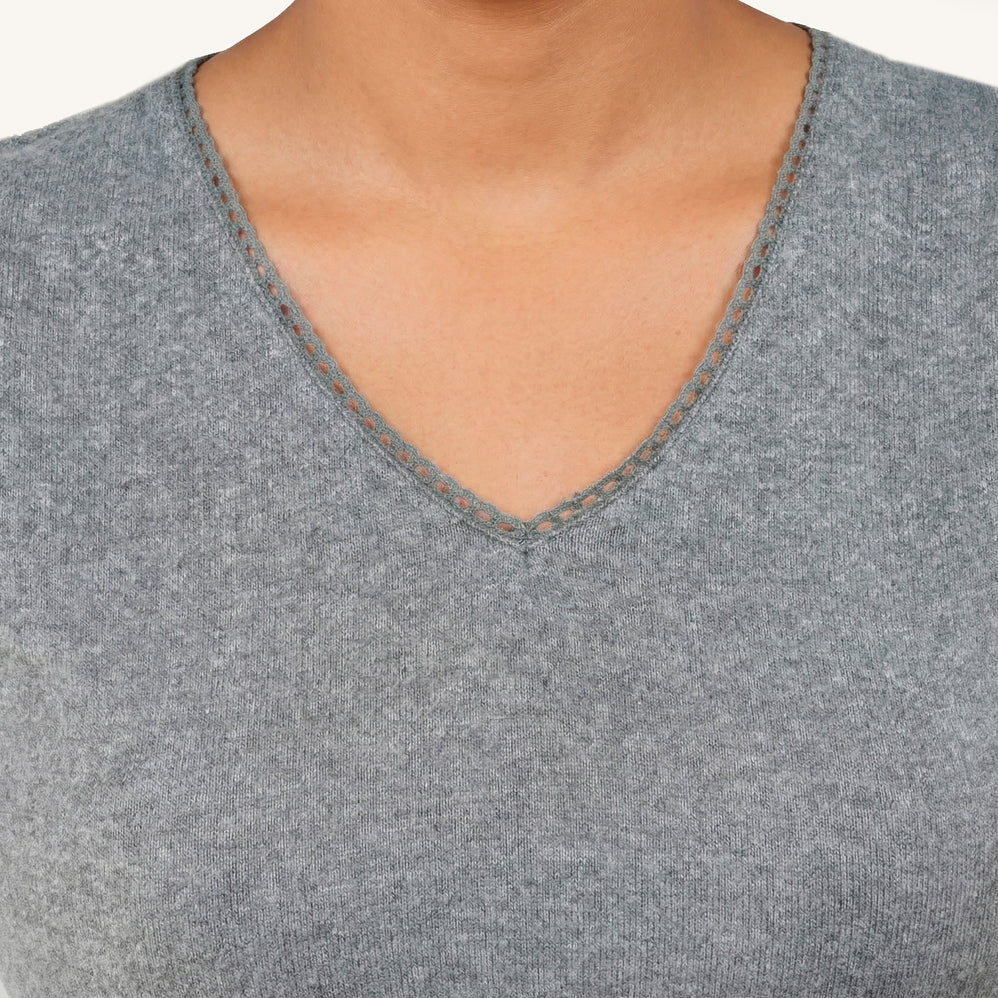 Camiseta Mangas cortas Gris jaspeado - Isotoner