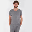 Camiseta Mangas cortas Hombre Gris