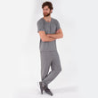 Camiseta Mangas cortas Hombre Gris