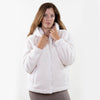 Veste imitation fourrure Femme Beige