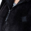 Veste imitation fourrure Femme Noir