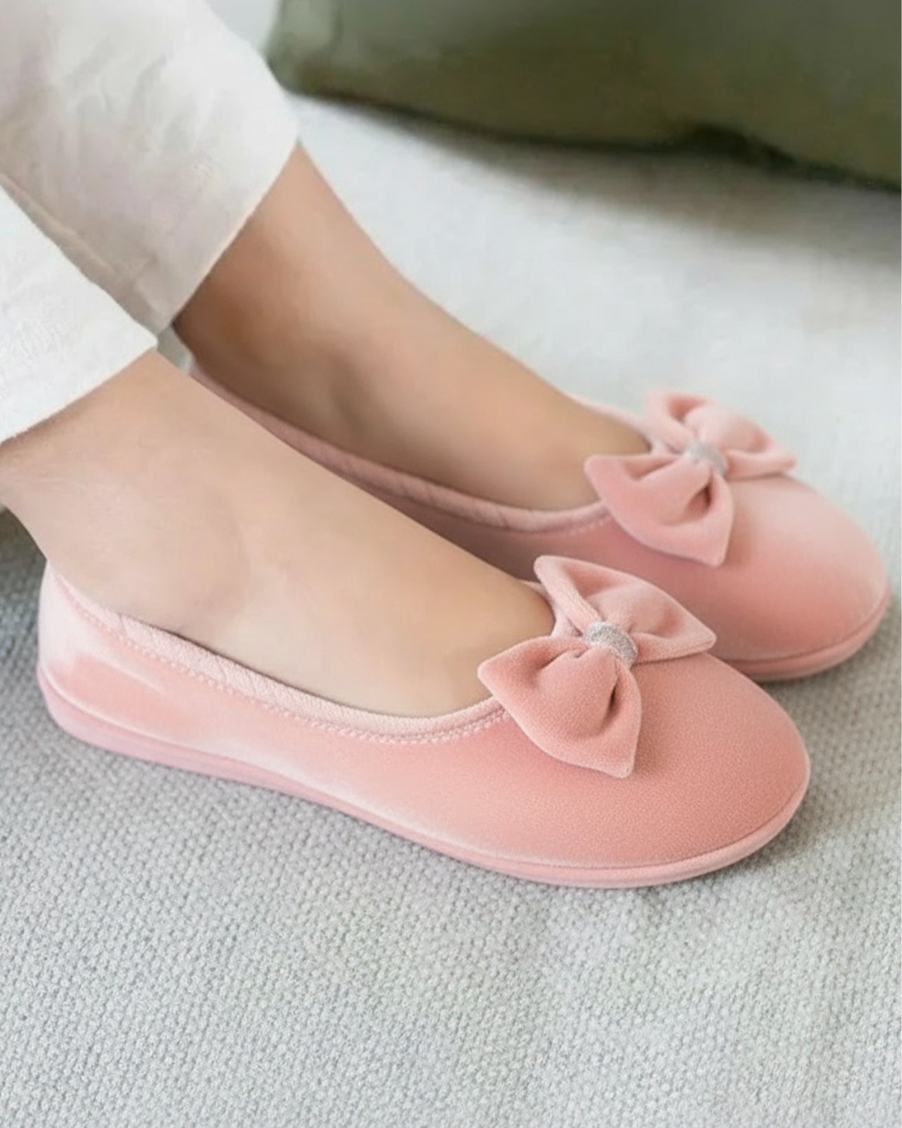 Mujer Zapatillas de casa ergonómicas Blush