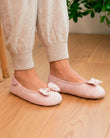 Chaussons ballerines Femme Blush chiné