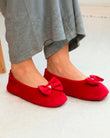 Zapatillas de casa Rojo Mujer