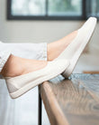 Ballerines Femme slip-on Blanc