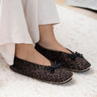 Chaussons ballerines Femme Leopard