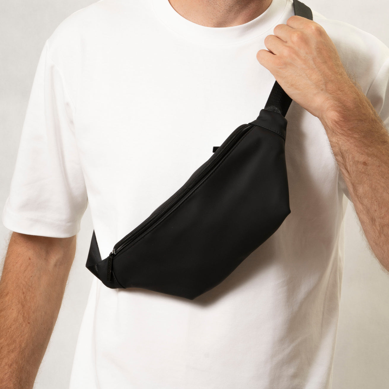 Sac banane Mixte Noir