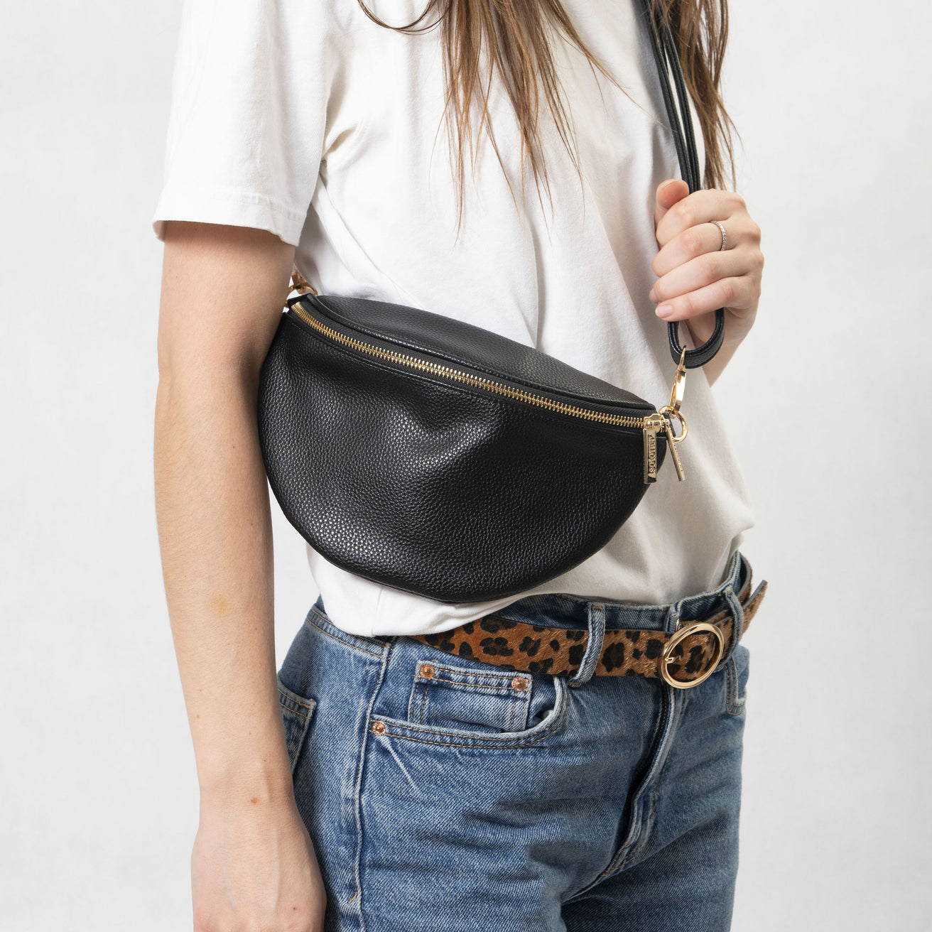 Sac banane Femme Noir