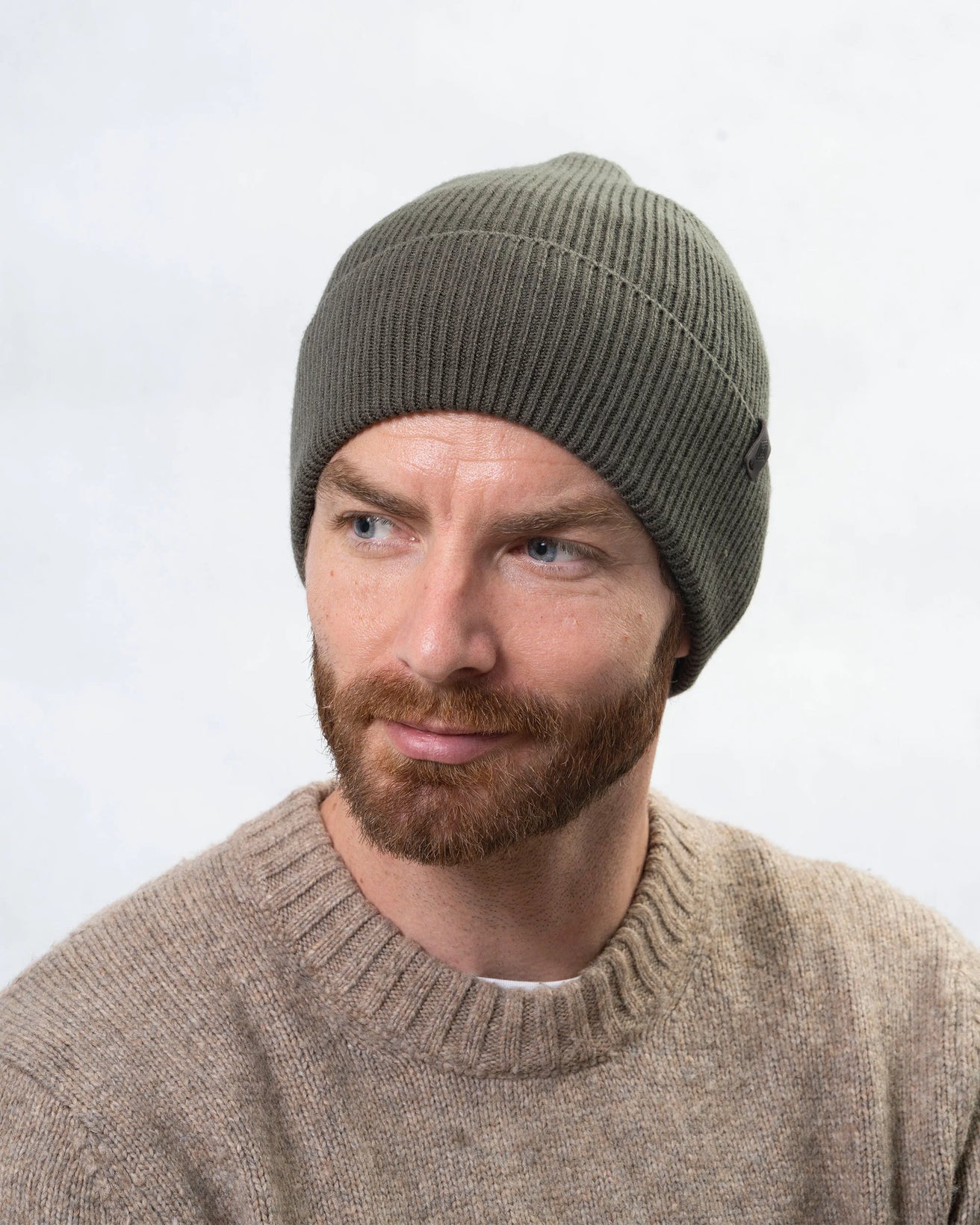 Gorro Hombre malla Soft Touch Caqui