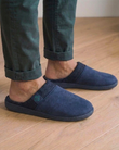Chaussons Mules Homme Marine Vert
