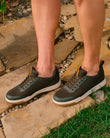 Tenis Hombre cordones Caqui