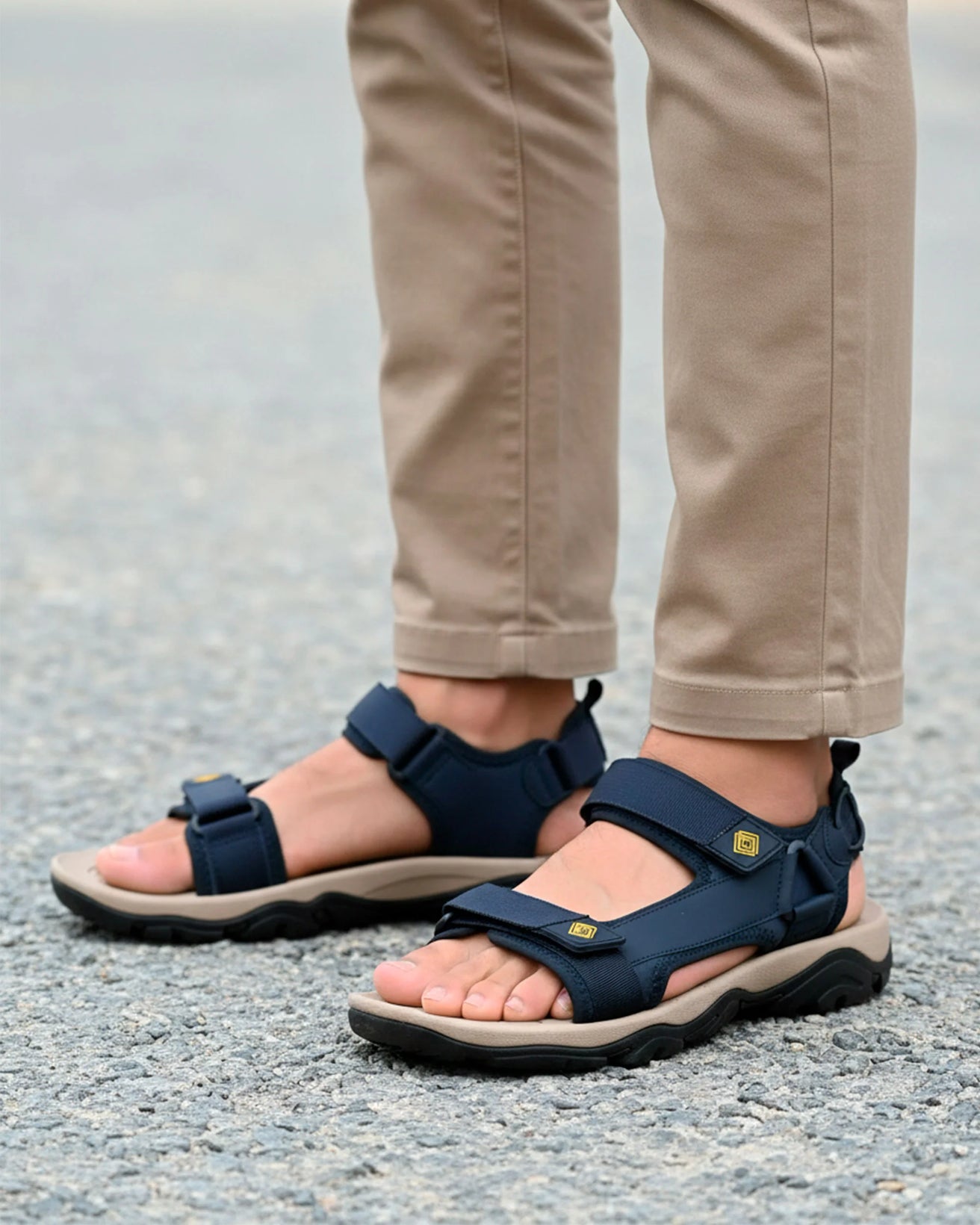 Sandalias Hombre Sport Azul marino