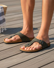 Mules sandalias Hombre Gris