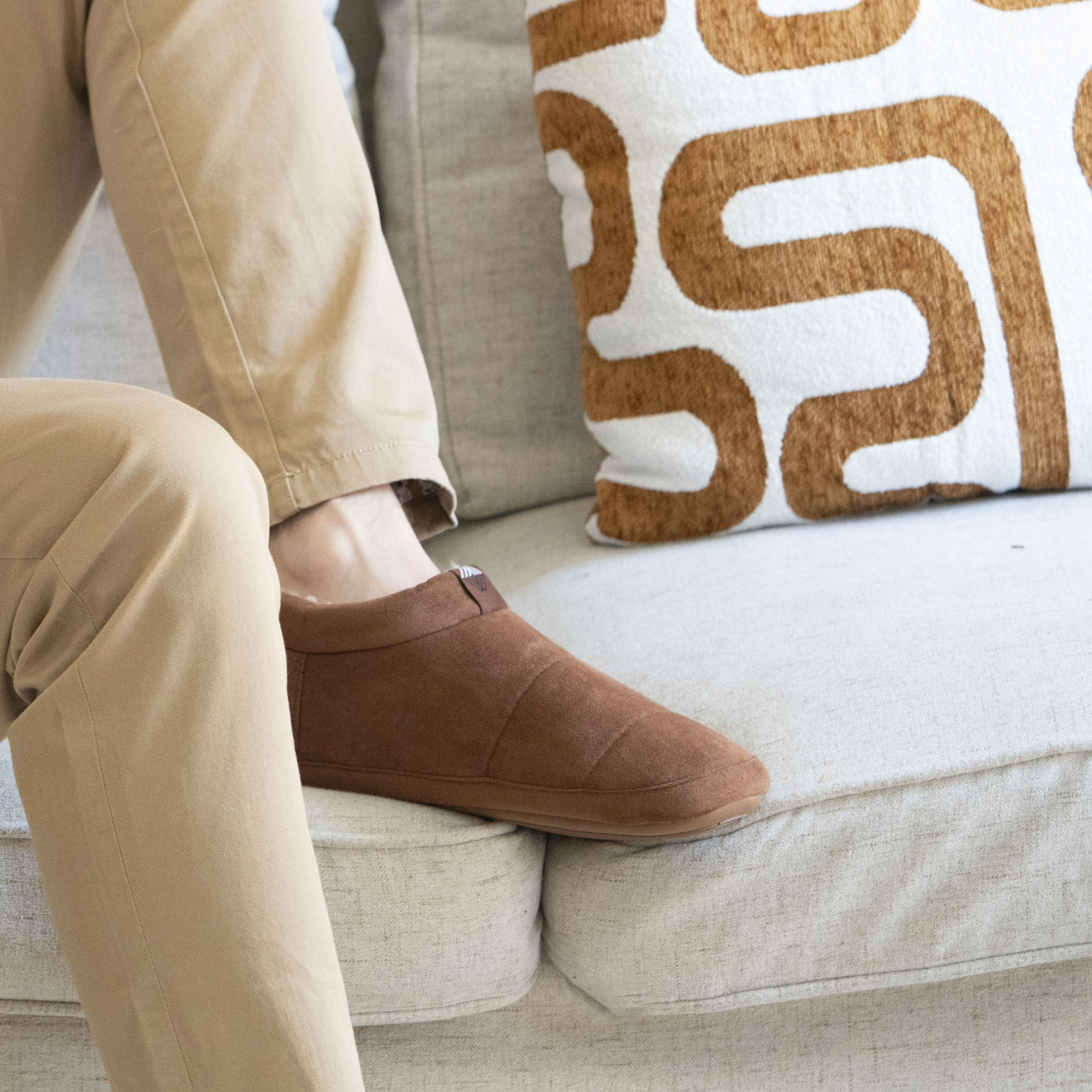 Chaussons bottillons Homme Cannelle