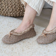 Chaussons ballerines Femme Léopard