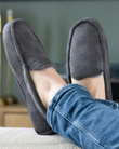 Chaussons mocassins Homme Gris