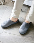Zapatillas de casa chinelas Hombre Gris jaspeado