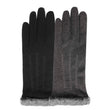 Gants Femme tactiles tissu doux Noir