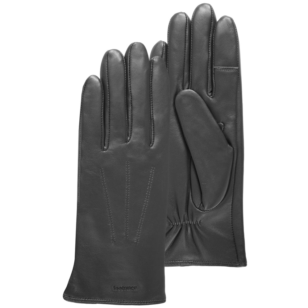 Gants Femme tactiles liseret Noir - Isotoner