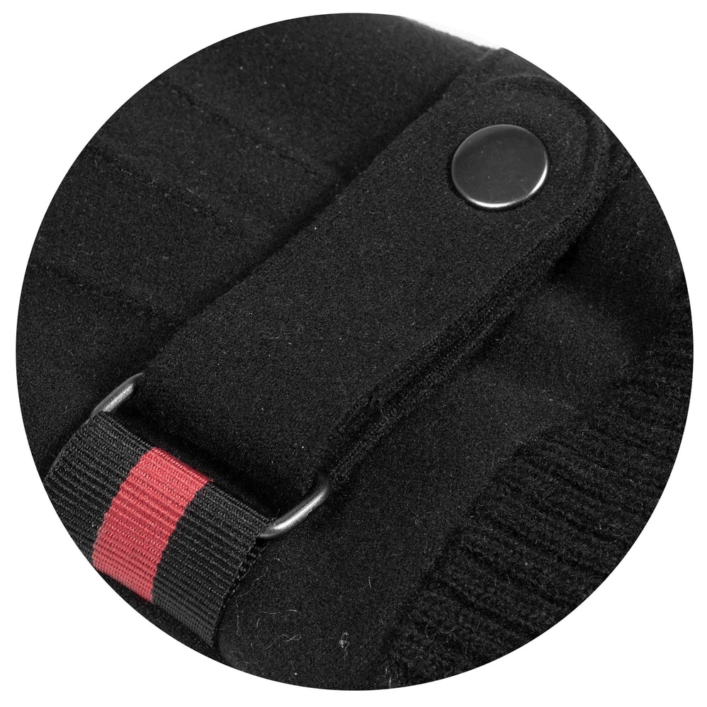 Gants Homme tissu microfibre Noir - Isotoner
