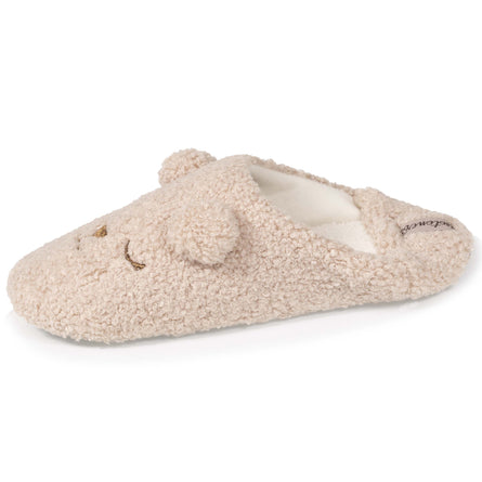 Chaussons Babouche Femme Ours - Isotoner