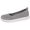 Ballerine Femme slip-on Noir lurex gris Isotoner