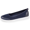 Ballerine Femme slip-on Noir lurex marine Isotoner